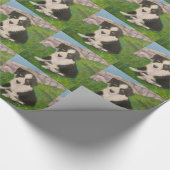 Cadeau Papier d'emballage de chiot (Coin)