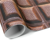 Cadeau Papier d'emballage de chocolat (Coin rond)