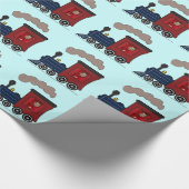 Cadeau Papier d'emballage de Choo Choo de train de vapeur (Coin)
