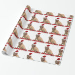 Cadeau Papier d'emballage de Christmas Dogue de Bordeaux<br><div class="desc">ajoutez le texte ou téléchargez votre propre image</div>