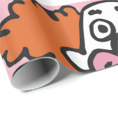 Cadeau Papier d'emballage de clown (Coin rond)