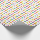 Cadeau Papier d'emballage de coeurs de sucrerie de (Coin)