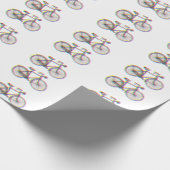 Cadeau Papier d'emballage de conception de bicyclette (Coin)