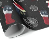 Cadeau papier d'emballage de conception de boîte de (Coin rond)