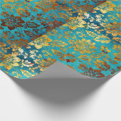 Cadeau Papier d'emballage de conception de carré de luxe (Coin)