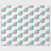 Cadeau Papier d'emballage de conception de cuisine atomiq (Plat)