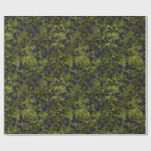 Cadeau Papier d'emballage de conception de vigne (Plat)