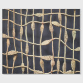 Cadeau Papier d'emballage de conception faite main de (Plat)