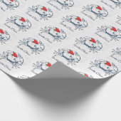 Cadeau Papier d'emballage de crabe de griffes de Père (Coin)