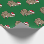 Cadeau Papier d'emballage de crapaud de Noël (Coin)