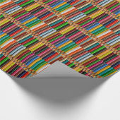 Cadeau Papier d'emballage de crayon d'impression coloré (Coin)