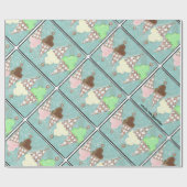 Cadeau Papier d'emballage de crème glacée de ciel de (Plat)