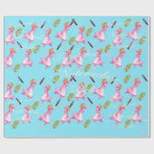 Cadeau Papier d'emballage de danse de NutcrackerBallet (Plat)