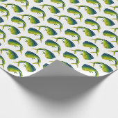Cadeau Papier d'emballage de Dolphinfish (Coin)