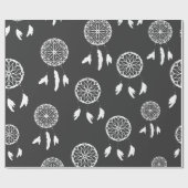 Cadeau papier d'emballage de dramcatcher (Plat)