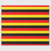 Cadeau Papier d'emballage de drapeau allemand (Plat)