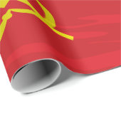 Cadeau Papier d'emballage de drapeau de l'URSS (Coin rond)