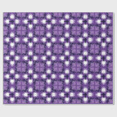 Cadeau Papier d'emballage de fée de pluie violet (Plat)