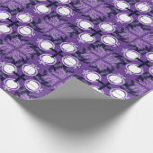 Cadeau Papier d'emballage de fée de pluie violet (Coin)