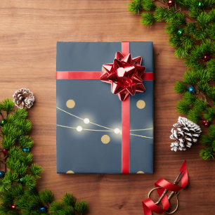 Cadeau Papier d'emballage de fête à paillettes néon brill