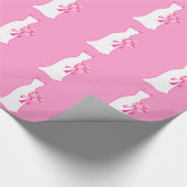 Cadeau Papier d'emballage de Fête de la mariée (Coin)