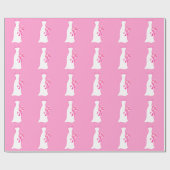 Cadeau Papier d'emballage de Fête de la mariée (Plat)