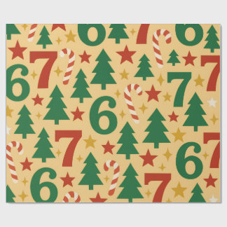 Cadeau Papier d'emballage de fêtes