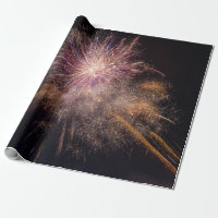 Papier d'emballage de feux d'artifice