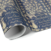 Cadeau Papier d'emballage de fierté et de préjudice (Coin rond)