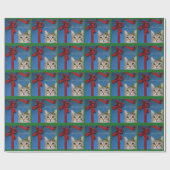 Cadeau Papier d'emballage de fille de Haddie (Plat)