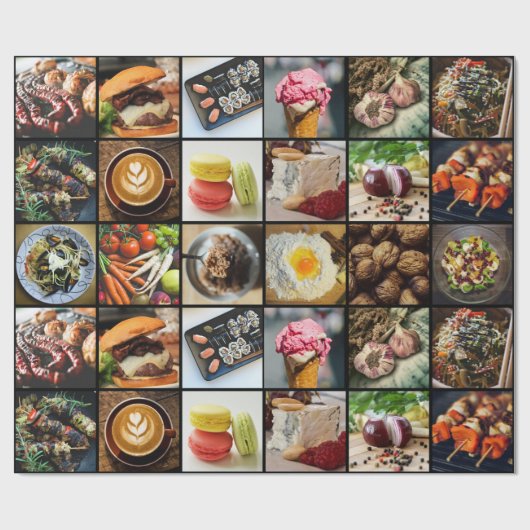 Cadeau Papier d'emballage de fin gourmet (Plat)