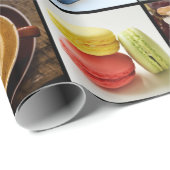 Cadeau Papier d'emballage de fin gourmet (Coin rond)