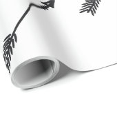 Cadeau Papier d'emballage de flèche (Coin rond)