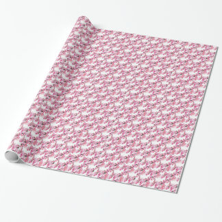 Cadeau Papier d'emballage de fleurs de cerisier