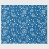 Cadeau Papier d'emballage de flocon de neige (Plat)