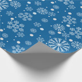 Cadeau Papier d'emballage de flocon de neige (Coin)