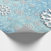 Cadeau Papier d'emballage "de flocons de féerie de danse" (Coin)