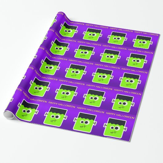 Cadeau Papier d'emballage de Frankenstein (Déroulé)