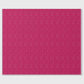 Cadeau Papier d'emballage de Fuschia (Plat)