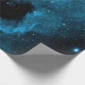 Cadeau Papier d'emballage de galaxie bleue (Coin)