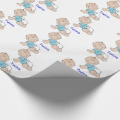 Cadeau Papier d'emballage de garçon jumeau (Coin)