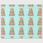 Cadeau Papier d'emballage de gâteau (Plat)
