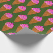 Cadeau papier d'emballage de glace crème sweetcream (Coin)