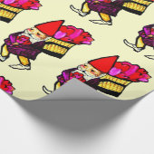 Cadeau Papier d'emballage de GNOME de VALENTINE (Coin)