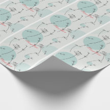 Papier d'emballage de graines de pissenlit sarcell