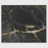 Cadeau PAPIER D'EMBALLAGE de granit-regard "d'or de (Plat)