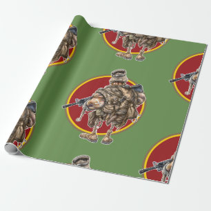 Cadeau Papier d'emballage de grognement
