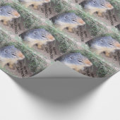 Cadeau Papier d'emballage de Groundhog (Coin)