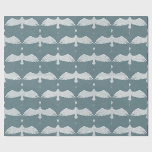 Cadeau Papier d'emballage de grue (Couture)