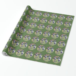 Cadeau Papier d'emballage de grues de Sandhill